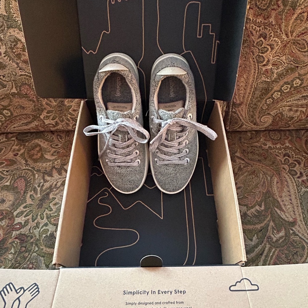 Ladies allbirds Grey Wool Piper Shoes
